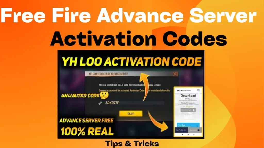 ff Advance Server Activation Code
